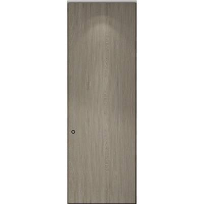 Aluminium-Timber Frameless Interior Door, Colour-Matched to Feature Wall, Ultra-Narrow Concealed Frame Swing Door