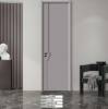 Picture of White Interior Engineered Timber Swing Door, Paint-Free Carbon Crystal, Unequal Double Leaf