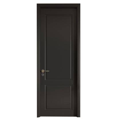 Picture of Solid Timber Composite Interior Door for Bedroom and Home Use, Solid Wood Composite