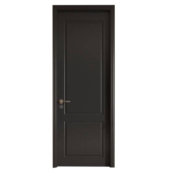Picture of Solid Timber Composite Interior Door for Bedroom and Home Use, Solid Wood Composite