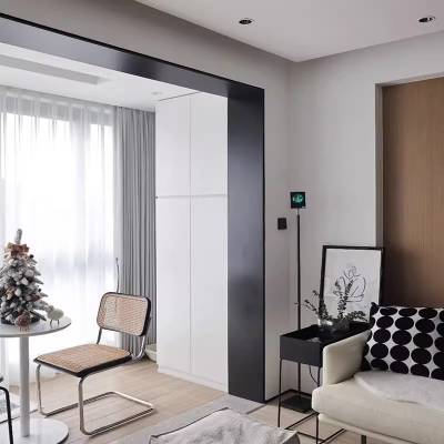 Stainless Steel Cased Opening Frame Trim, Slim Surround for Entry, Bathroom and Balcony