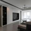 Picture of Minimalist Stainless Steel TV Wall Niche, Recessed Metal Wall Cabinet and Feature Wall Divider