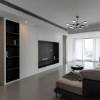 Picture of Seamless Stainless Steel Wall Niche for Living Room TV Feature Wall, Recessed Metal Shelving Frame