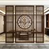 Picture of Wrought Iron Room Divider Screen, New Chinese Style Grille for Living Room, Dining Room and Entryway