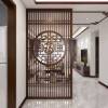 Picture of Wrought Iron Room Divider Screen, New Chinese Style Grille for Living Room, Dining Room and Entryway