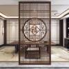 Picture of Wrought Iron Room Divider Screen, New Chinese Style Grille for Living Room, Dining Room and Entryway