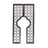 Picture of New Chinese Style Stainless Steel Screen, Metal Decorative Hollow Entryway Divider