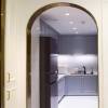 Picture of Stainless Steel U-Shape Door Frame Trim, Rounded Edge Decorative Strip for Hotel Interiors