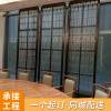 Picture of Stainless Steel Entry Screen, Oriental Style Glass Partition for Hotel, Clubhouse and Villa