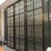 Picture of Stainless Steel and Art Glass Crystal Screen Partition for Home Renovation