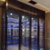 Picture of 304 Stainless Steel Wine and Cigar Cabinet, Climate Controlled, Glass Display, Wine Rack