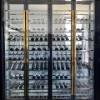 Picture of 304 Stainless Steel Wine and Cigar Cabinet, Climate Controlled, Glass Display, Wine Rack