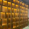 Picture of Stainless Steel Display and Wine Cabinet, Temperature-Controlled Solid Steel TV Unit
