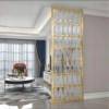 Picture of 304 Stainless Steel Crystal Glass Screen, Ultra-Clear Glass Block Partition