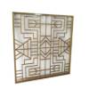 Picture of Stainless Steel Oriental Style Carved Laser-Cut Partition Screen for Villa Entry
