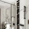 Picture of Recessed Metal Bathroom Niche, 304 Stainless Steel Electroplated Display Shelf