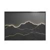 Picture of Modern Stainless Steel Partition Screen, New Chinese Style Rockery Feature Wall, Metal Grille