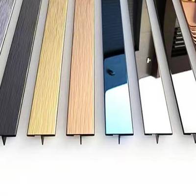 Stainless Steel Corner Guard Trim for Living Room Walls, Decorative Metal Strip