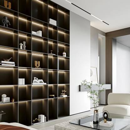 Picture of 304 Stainless Steel Recessed Niche Cabinet, Bathroom Shelf, Display and TV Unit