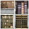 Picture of Stainless Steel Recessed Wall Niche, Solid Metal Decorative Cabinet, Floor-Standing