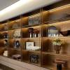 Picture of Modern Minimalist Stainless Steel Wall Niche Shelf for Offices and Living Rooms