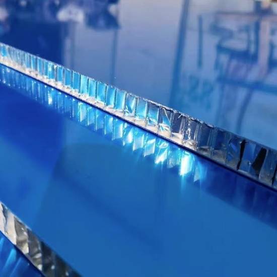 Picture of Stainless Steel Honeycomb Panel for Facade Cladding, Signage and Commercial Interiors