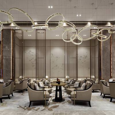 Luxury Carved Stainless Steel Screen Partition, Brushed Titanium Gold, Hotel and Entry