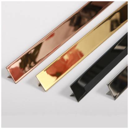 Picture of 201 Stainless Steel U-Channel Edge Trim and Skirting Strip for Hotels