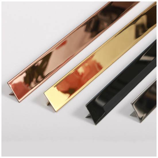 Picture of 201 Stainless Steel U-Channel Edge Trim and Skirting Strip for Hotels