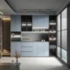 Picture of Customisable Minimalist Stainless Steel Sideboard and Wine Cabinet with Lighting