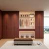 Picture of Customisable Stainless Steel Wardrobe, Floor-to-Ceiling Bedroom Storage Robe