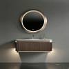 Picture of Custom Stainless Steel Vanity with Mirror Cabinet, Waterproof, Home, Commercial and Hotel