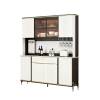 Picture of Custom Stainless Steel Whole Kitchen Cabinet Set with Cooktop Unit for Home