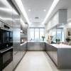 Picture of Minimalist Italian Style Stainless Steel Kitchen Cabinets, Modern Whole Kitchen