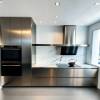 Picture of Minimalist Italian Style Stainless Steel Kitchen Cabinets, Modern Whole Kitchen