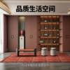 Picture of Customisable Stainless Steel Living Room Wardrobe and Bookcase, Full-Wall Display Storage Unit