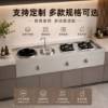 Picture of Stainless Steel Double Burner High Flame Wok Cooktop with Fan, Natural Gas, Energy Saving