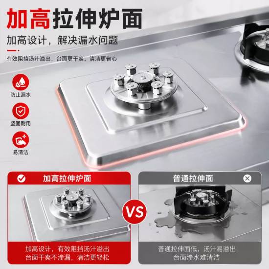 Picture of Stainless Steel High-Heat Gas Cooker, Built-In or Freestanding Cabinet Style