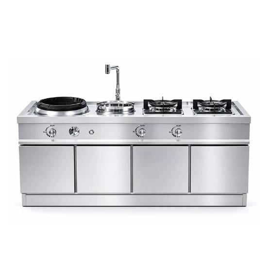 Picture of Stainless Steel High-Heat Gas Cooker, Built-In or Freestanding Cabinet Style
