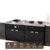 Picture of Outdoor Stainless Steel Kitchen Cabinet, Foldable Camping Cooking Unit for Patio