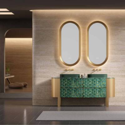 Stainless Steel Vanity and Basin Combination Unit for Bathroom