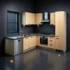 Picture of Custom All Stainless Steel Kitchen Cabinet with 304 Benchtop and Cooktop Cabinet