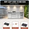 Picture of Customisable Stainless Steel Built-In Outdoor BBQ Cabinet for Hotel and Villa Courtyard Kitchens