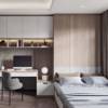 Picture of Custom Stainless Steel Modern Wardrobe, Kitchen Cabinet and Walk-In Robe Set for Villa