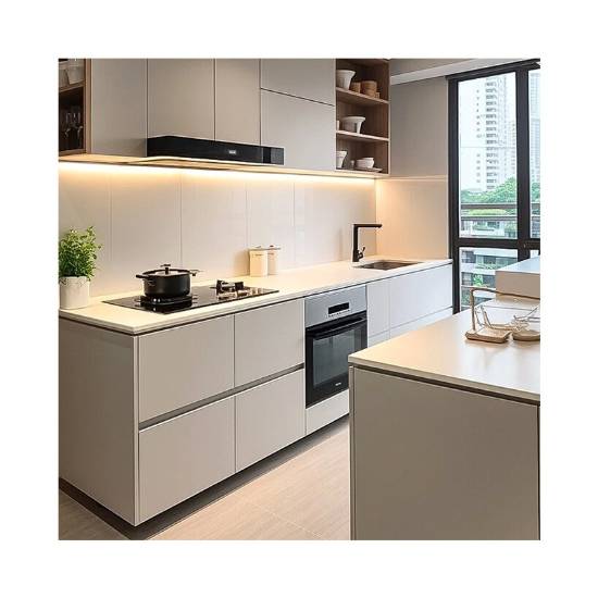 Picture of Custom 304 Stainless Steel Kitchen Cabinet, Sideboard and Living Room Storage