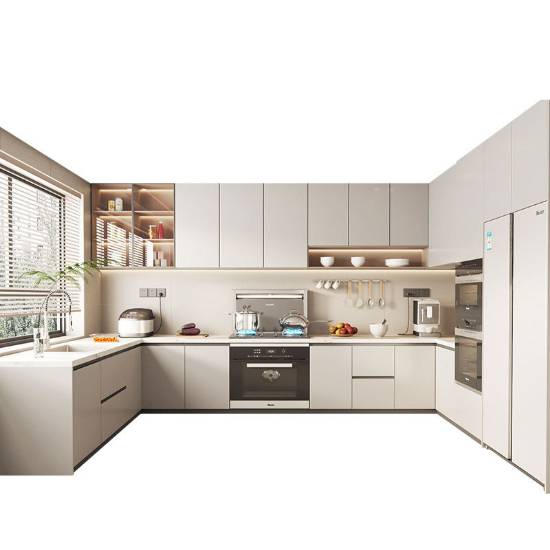 Picture of Customisable High-End Stainless Steel Kitchen Cabinets, Complete Home Kitchen with Storage Combination Units