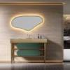 Picture of Modern Minimalist Stainless Steel Vanity and Basin Combination