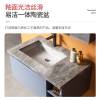 Picture of Modern Minimalist Stainless Steel Vanity and Basin Combination