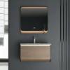 Picture of Modern Minimalist Smart Stainless Steel Bathroom Vanity Unit