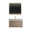 Picture of Modern Minimalist Smart Stainless Steel Bathroom Vanity Unit
